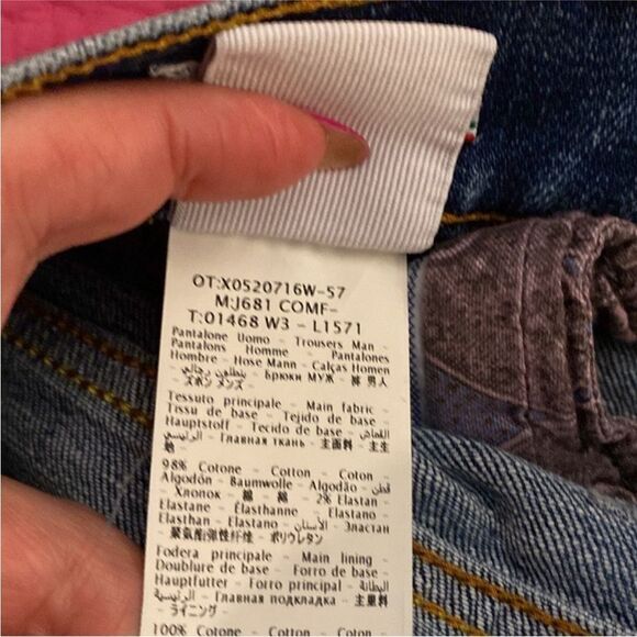 Jacob Cohen Distressed Blue Skinny Jeans, size 29 - Picture 12 of 15